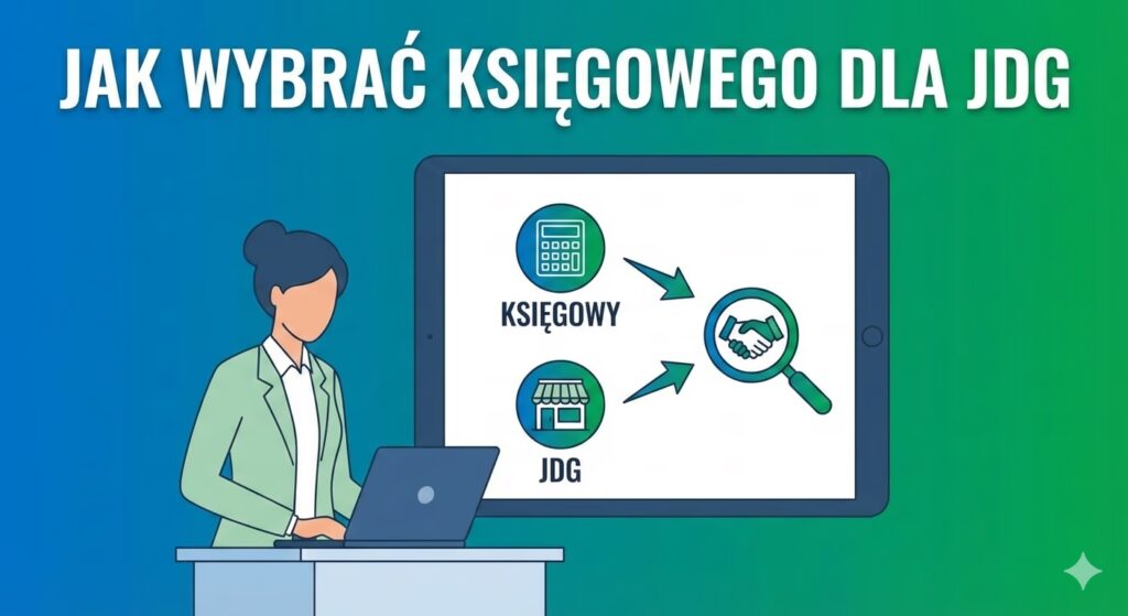 Jak wybrać księgowego dla JDG